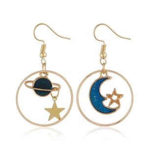 NWT Planet 🌍 Star ⭐ Moon 🌜 Mismatch Earrings